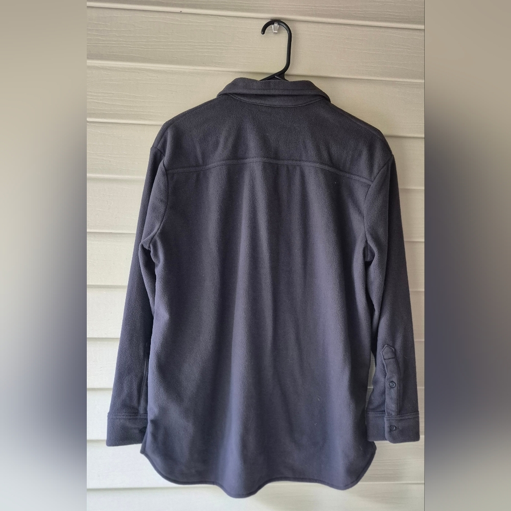 NEW Madewell Women's Small Black MWL Fleecelayer Shirt Jacket - Picture 3 of 5